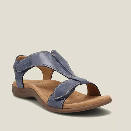 Women's Platform Wedge Velcro Strap Sandals