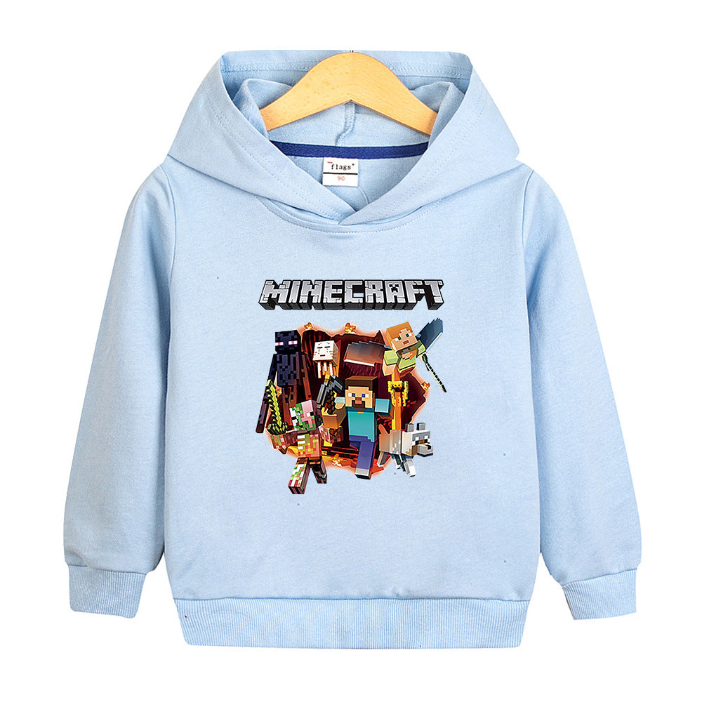 Boys' Hooded Sweatshirts - Pure Cotton Casual Tops