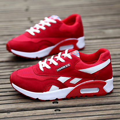 Mesh Thick-Soled Height-Increasing Running Shoes