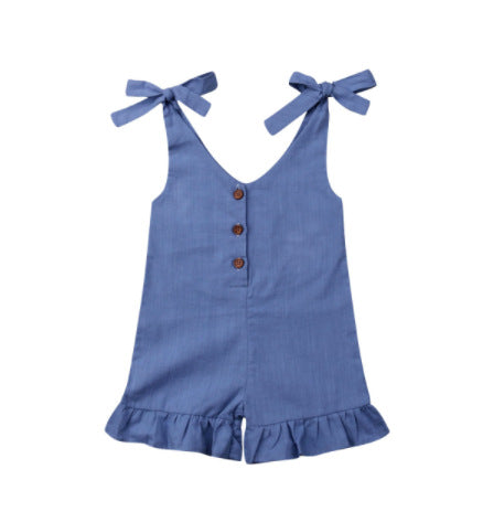 Summer Sunsuit for Girls Aged 1-6 Years
