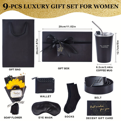 9pcs Men's Luxury Gift Set