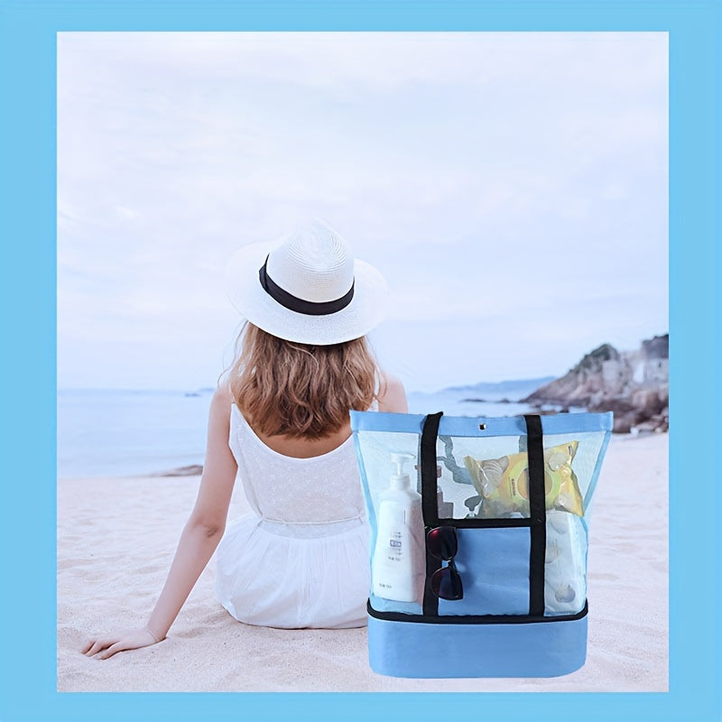 A Multifunctional Creative Mesh Outdoor Travel Bag