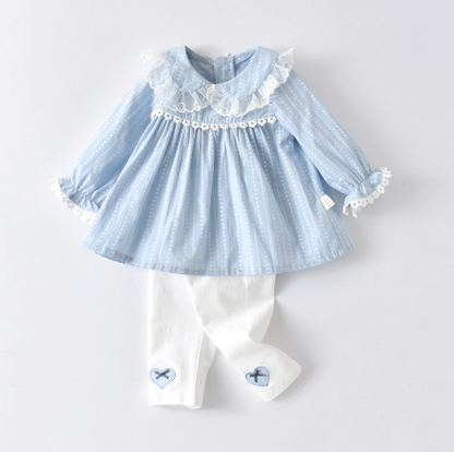 Children's Long Sleeve  Set for  Girls