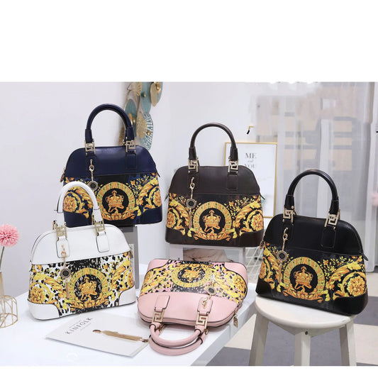 New Floral Women's Handbag and Crossbody Bag