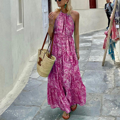 Women's Sleeveless Mid-Length Fashion Dress