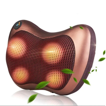 Electric Infrared Heating Kneading Neck Shoulder Back Body Spa Massager