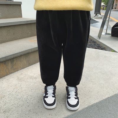 Boy's Velvet Pants
