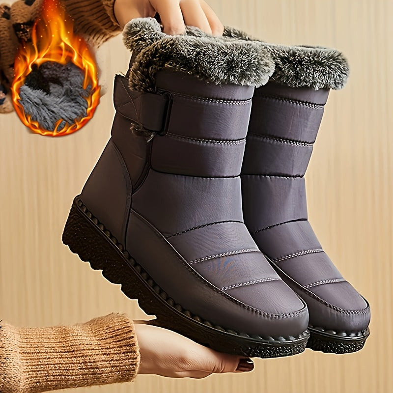 Winter Boots for Women New Long Plush Snow Boots