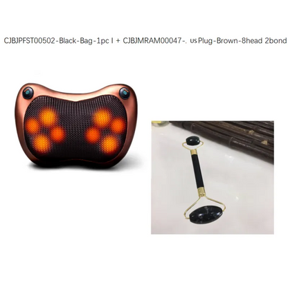 Electric Infrared Heating Kneading Neck Shoulder Back Body Spa Massager