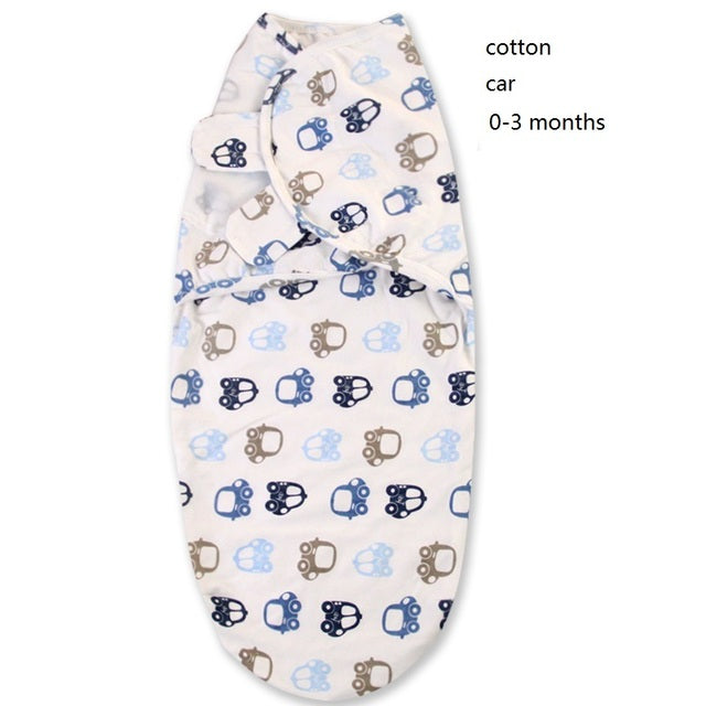 100% Cotton Baby Swaddle Wrap Blanket for Infants
