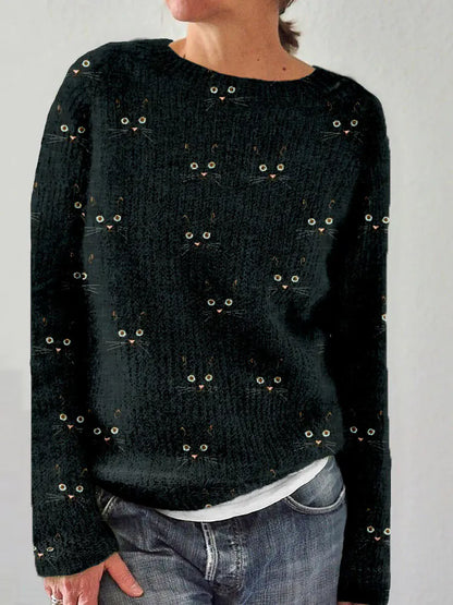 Casual Velvet Sweater for Women