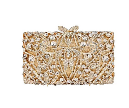 Luxury Rhinestone Evening Handbag for Women