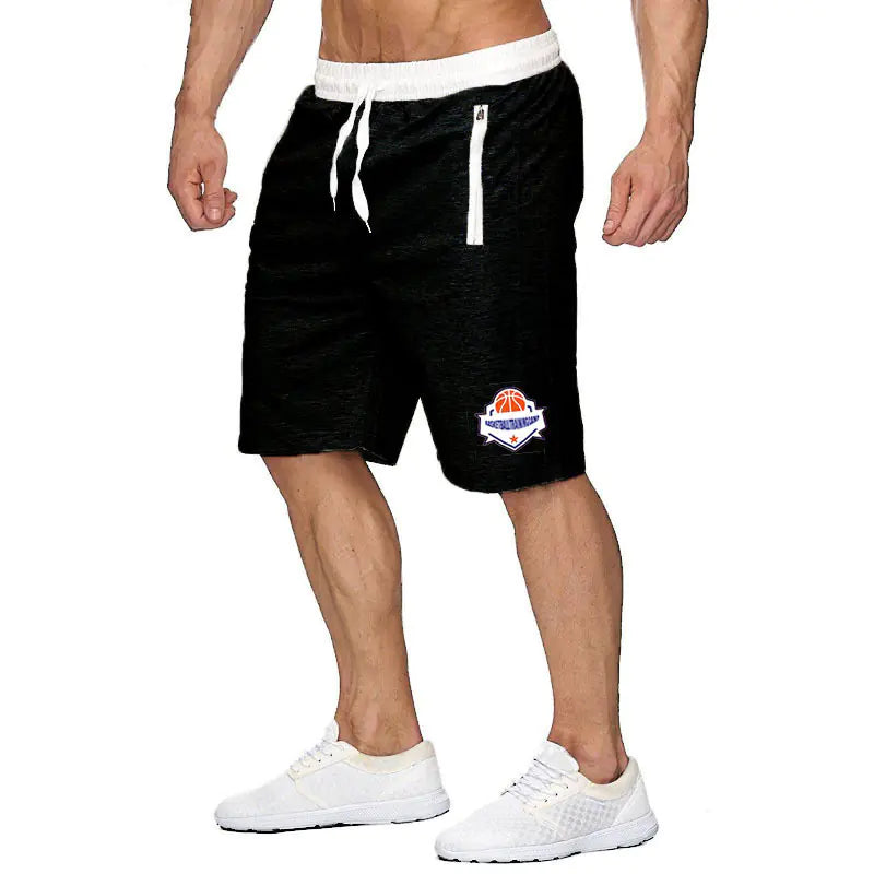 Casual Printed Sports Shorts for Basketball