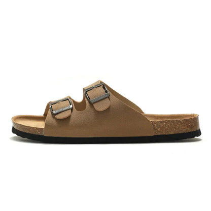 Men's Cork Slippers and Women's Beach Sandals