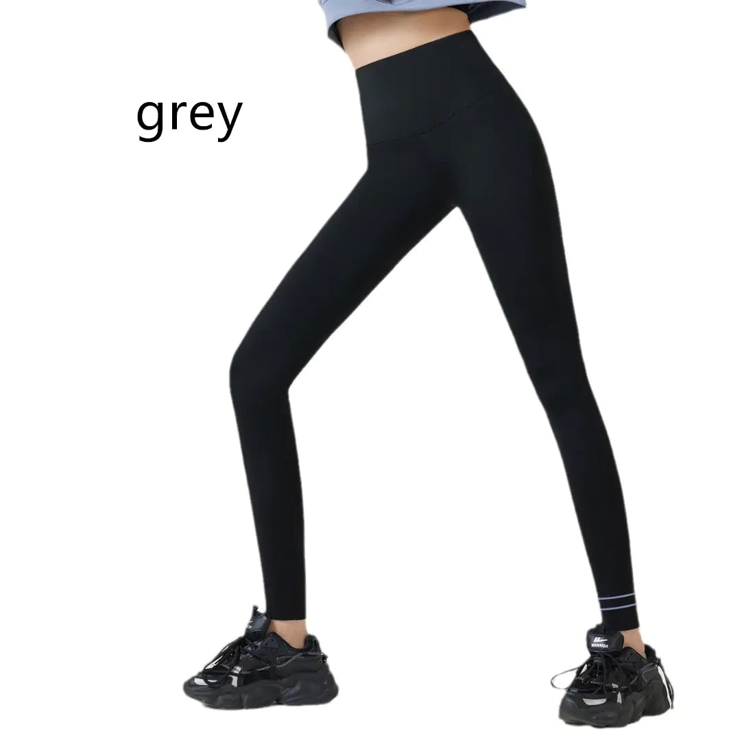 Silk Cashmere Fleece-Lined Yoga Pants