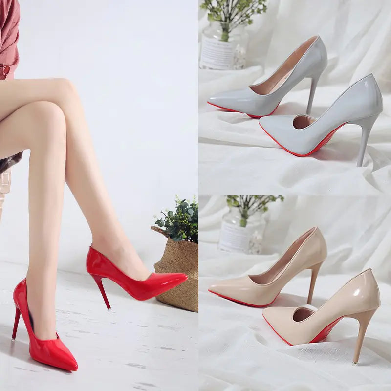 New Women's Pointed Toe High Heels - Trendy Attic Store01