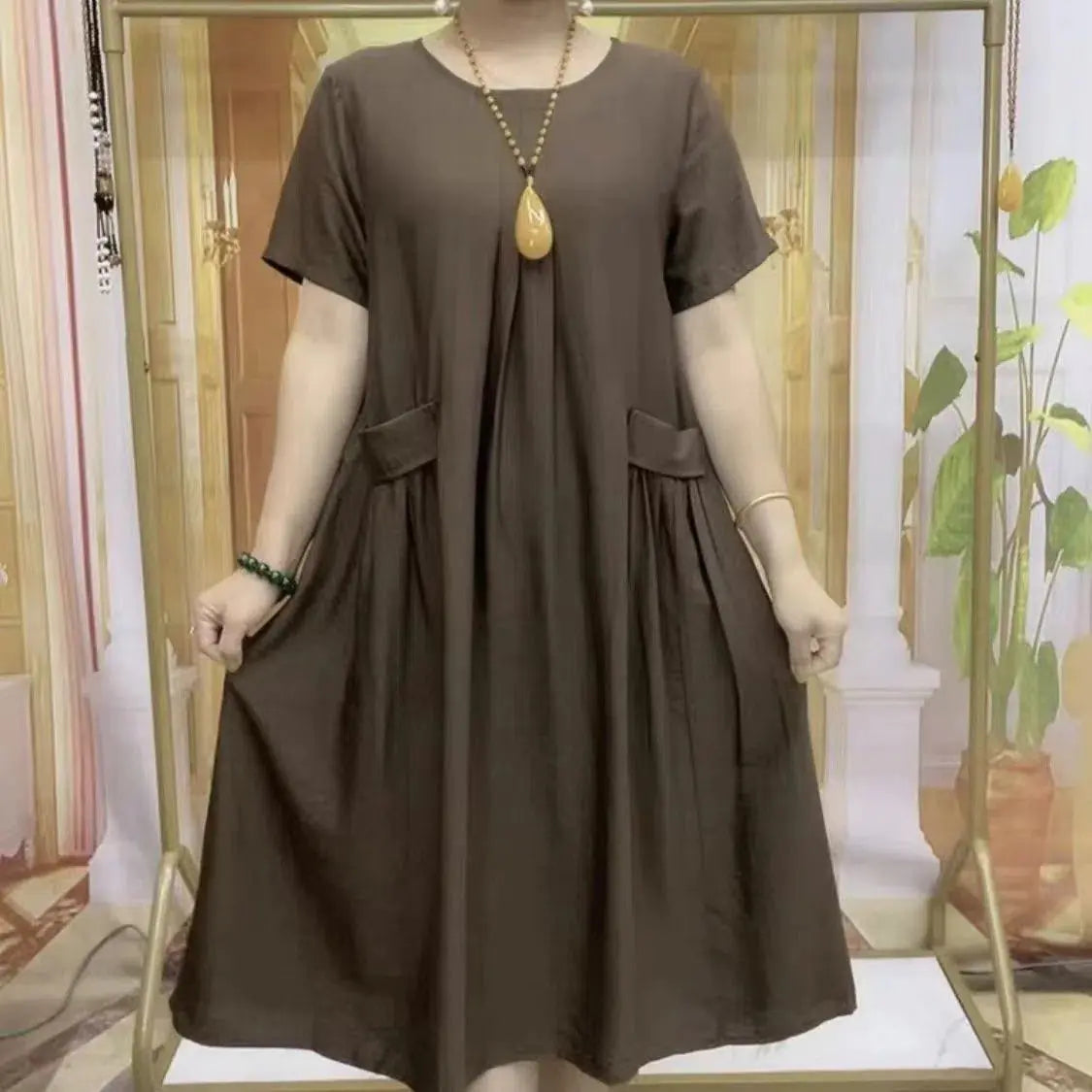 Plus Size Casual Dress for Summer - Stylish & Versatile
