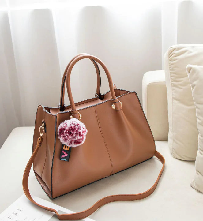 Fashionable Women's Crossbody and Tote Bag Set