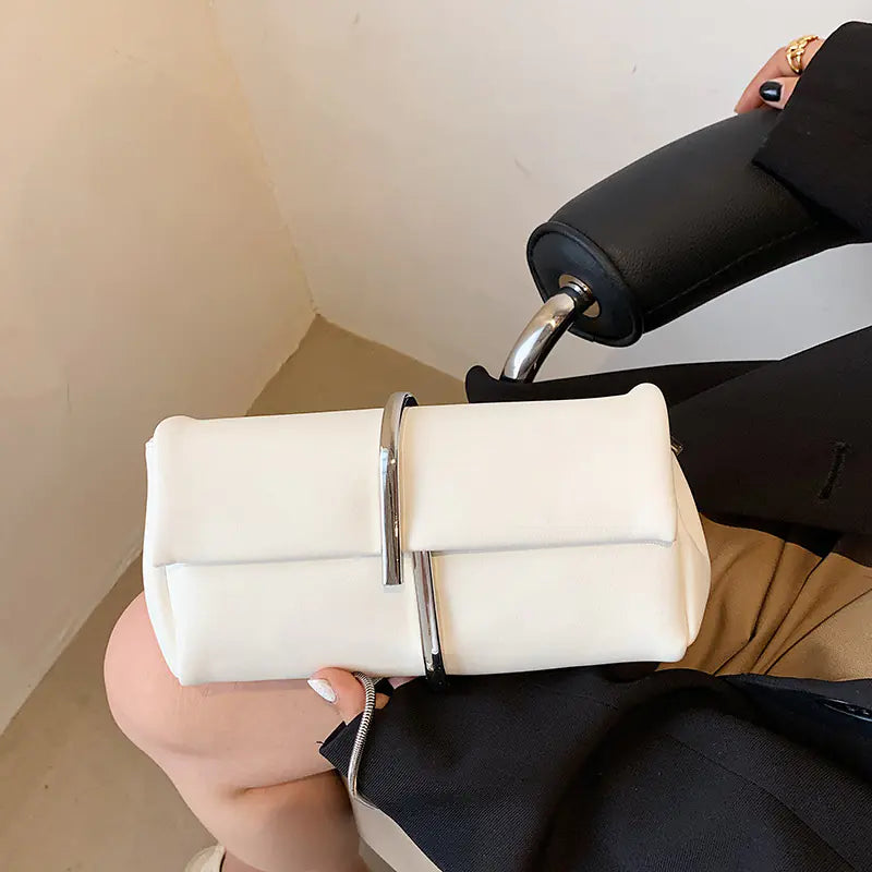 Chain PU Leather Crossbody Shoulder Bag