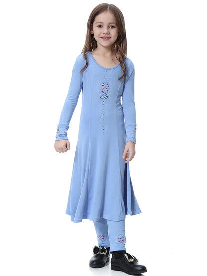Girls' Fashion Personality Dress Set