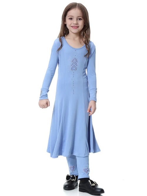 Girls' Fashion Personality Dress Set