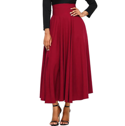 Mini Pleated Skirt, High Waist Half Skirt