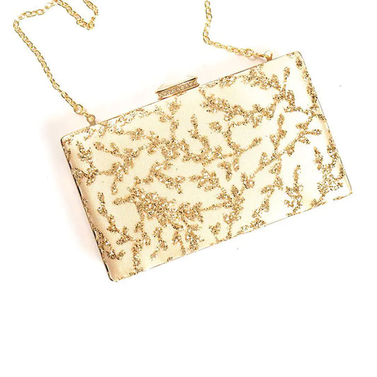 Sequin Lace Party Crossbody Clutch Bag
