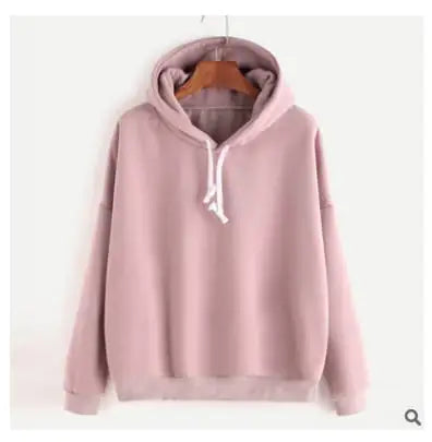 Loose Hooded Sweater Top for Women in Trendy Style