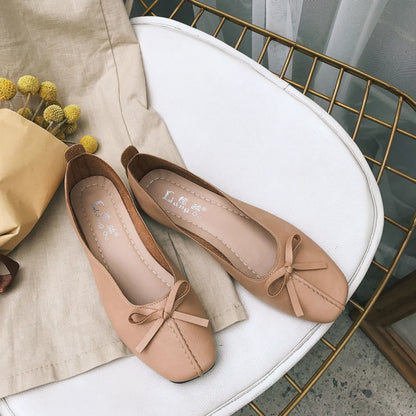 New Women's Flat Shoes - Winter Faux Leather Style