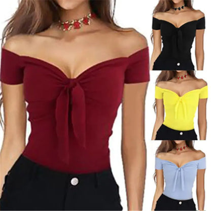Women's V-Neck Casual T-Shirt and Blouse