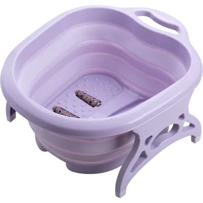 Folding Foot Soaking Basin with Massage Function