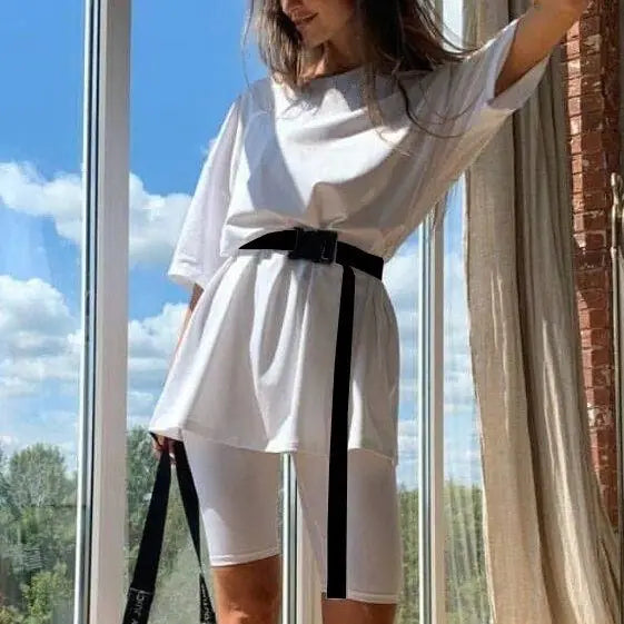 Spring Summer Women's Casual Two-Piece Set