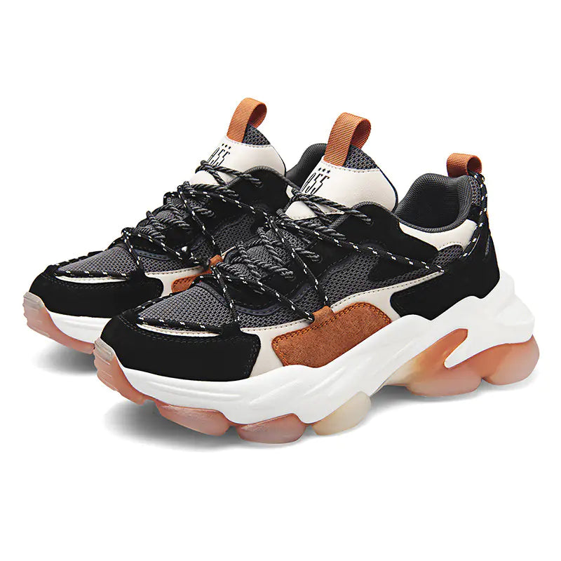 Fashionable Men's Casual Low-Top Dad Sneakers