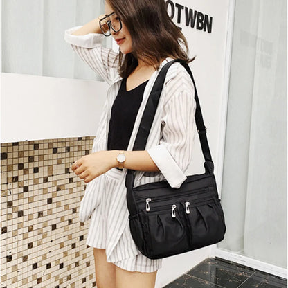 Nylon Crossbody Bag For Women Large Capacity Shoulder Bag