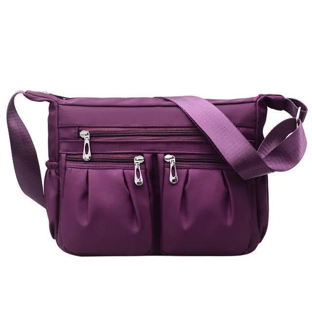 Nylon Crossbody Bag For Women Large Capacity Shoulder Bag