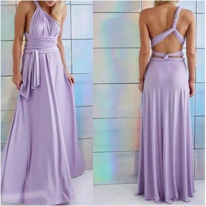 Boutique Backless Sexy Sleeveless Temperament Women's Dress