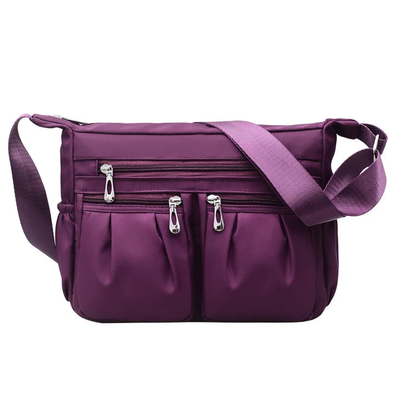 Nylon Crossbody Bag For Women Large Capacity Shoulder Bag