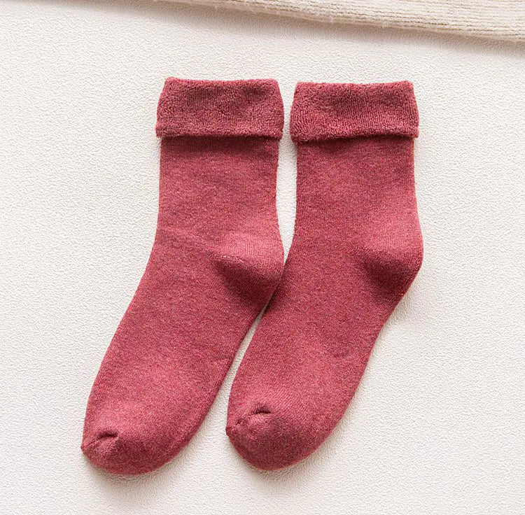 Thick Cotton Women's Thermal Sock for Autumn/Winter