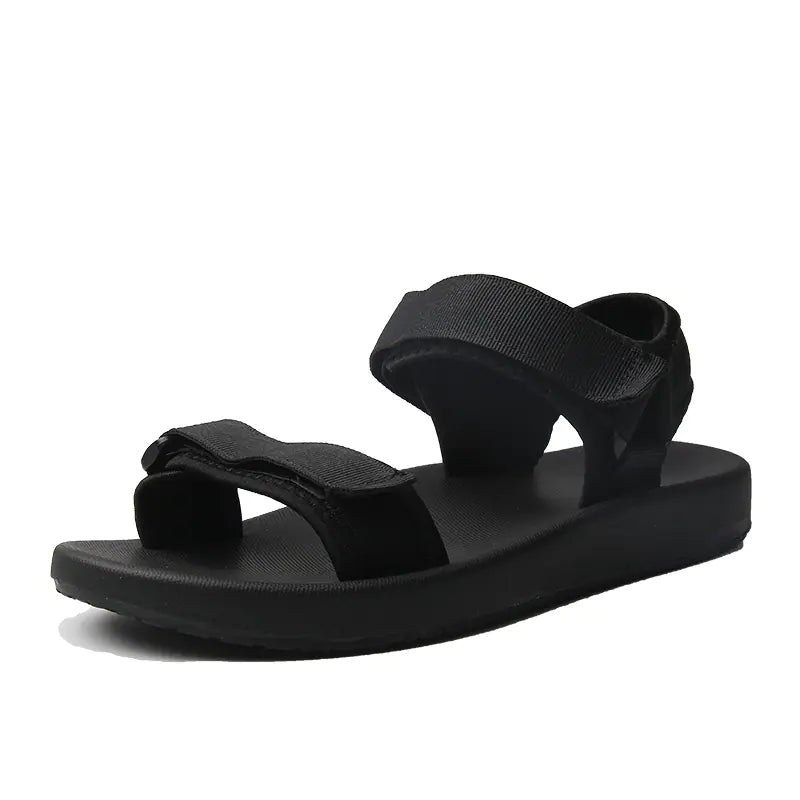Women's 2019 Fashionable Flat Sandals with Velcro
