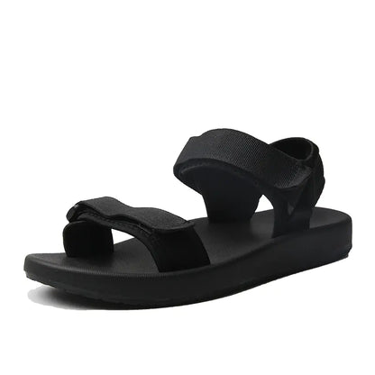 Women's 2019 Fashionable Flat Sandals with Velcro