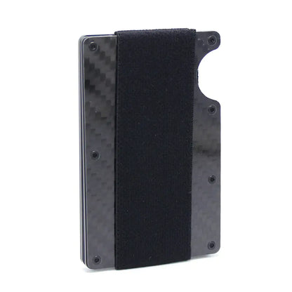 Men's Business Card Holder - RFID Carbon Fiber Wallet