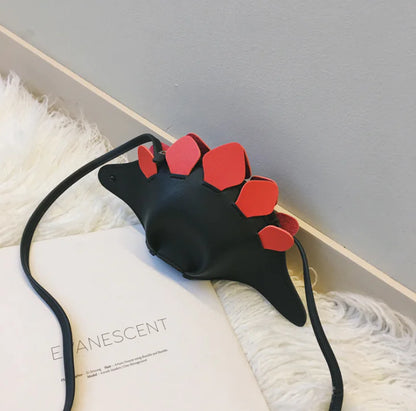 Dinosaur Shoulder Bag, Crossbody Bag, Coin Purse