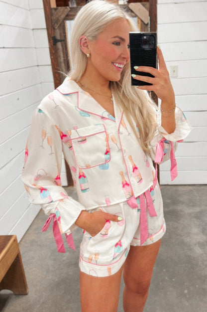 Cheers to Bedtime Pajamas