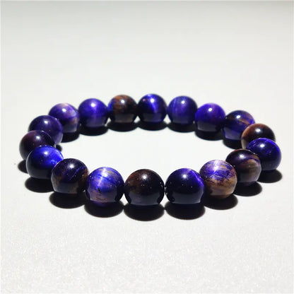 Star Sky Ball Peter Purple Tiger Eye Bracelet