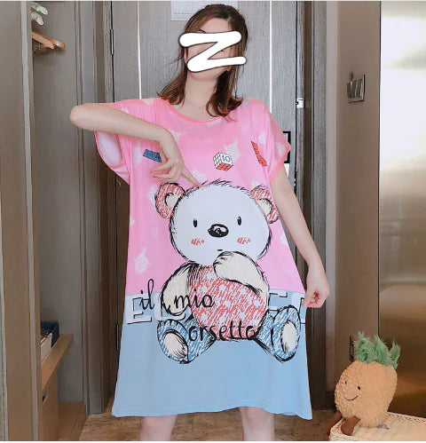 Abstract Print  Women's Short Sleeve T-Shirt