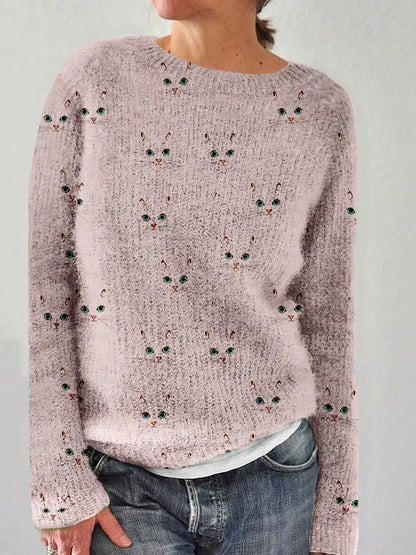 Casual Velvet Sweater for Women