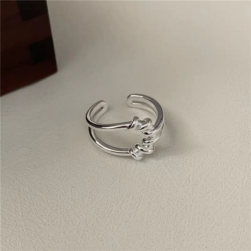 Knot Twist Ring for Women - Fashionable Accessory