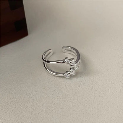 Knot Twist Ring for Women - Fashionable Accessory