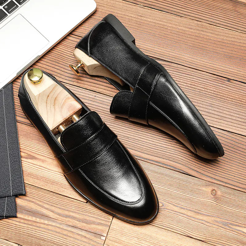 Men's Casual Soft Leather Moccasins Shoes