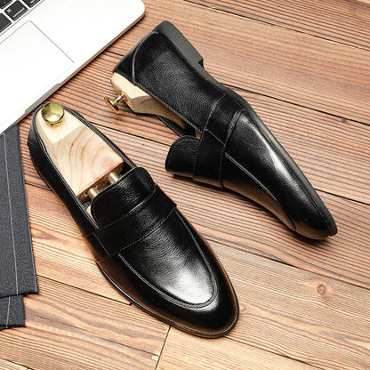 Men's Casual Soft Leather Moccasins Shoes